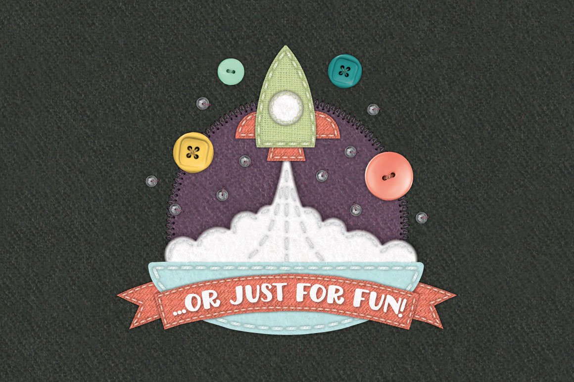 织物缝纫工艺主题-笔刷样式素材包