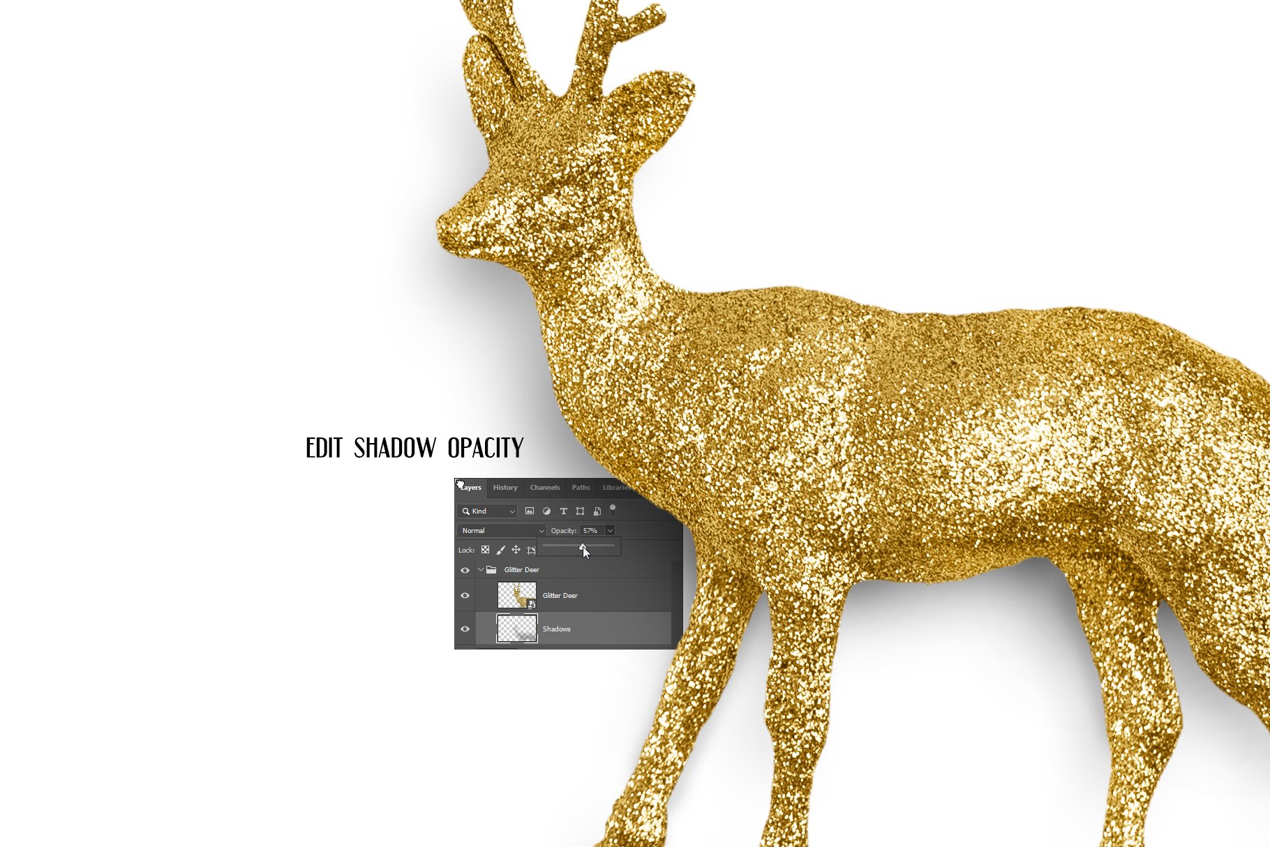 70个圣诞节元素带阴影圣诞场景素材包