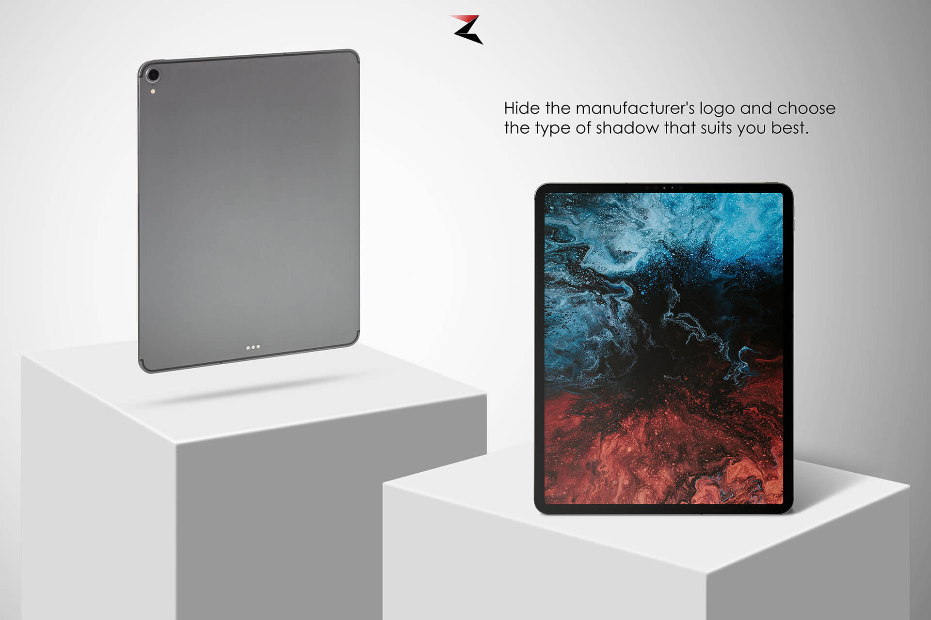 6K分辨率iPad Pro苹果平板电脑PSD样机素材