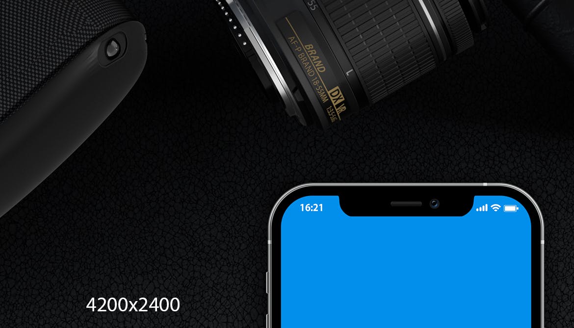 高品质iPhone 12APP UI样机展示模型PSD素材