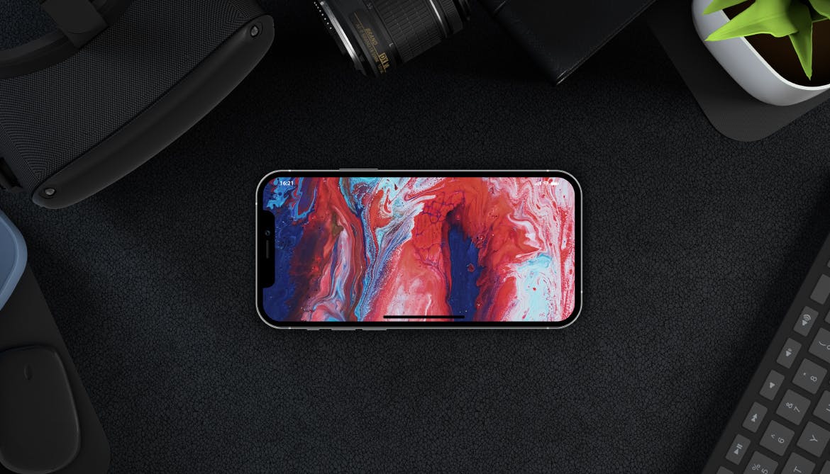 高品质iPhone 12APP UI样机展示模型PSD素材