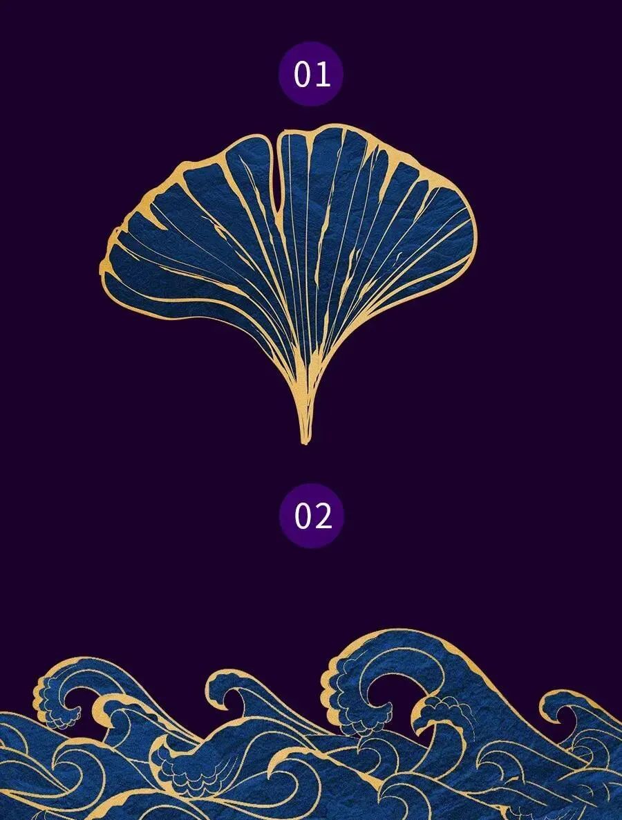 绝美中国风金箔描边素材+PS笔刷！第一眼看到就爱了！