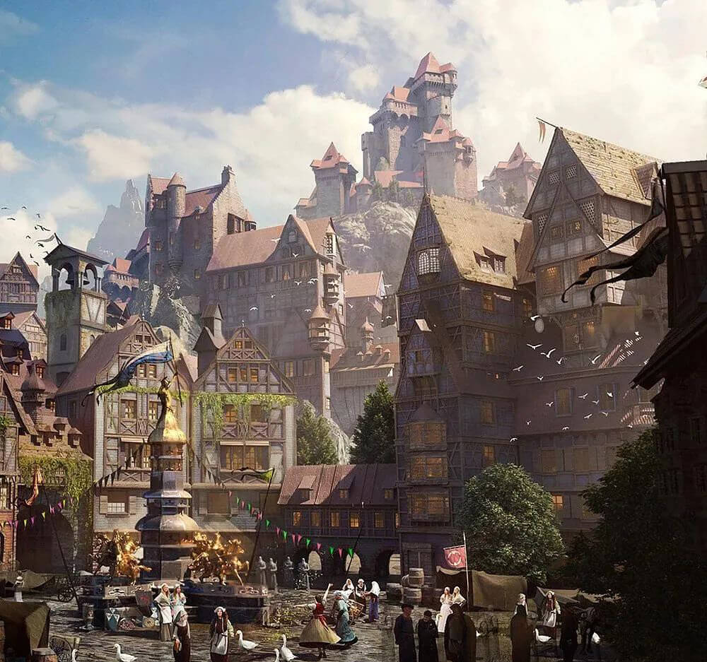 价值上千美元的国外电影史诗级3D场景模型，这逼格太高了！