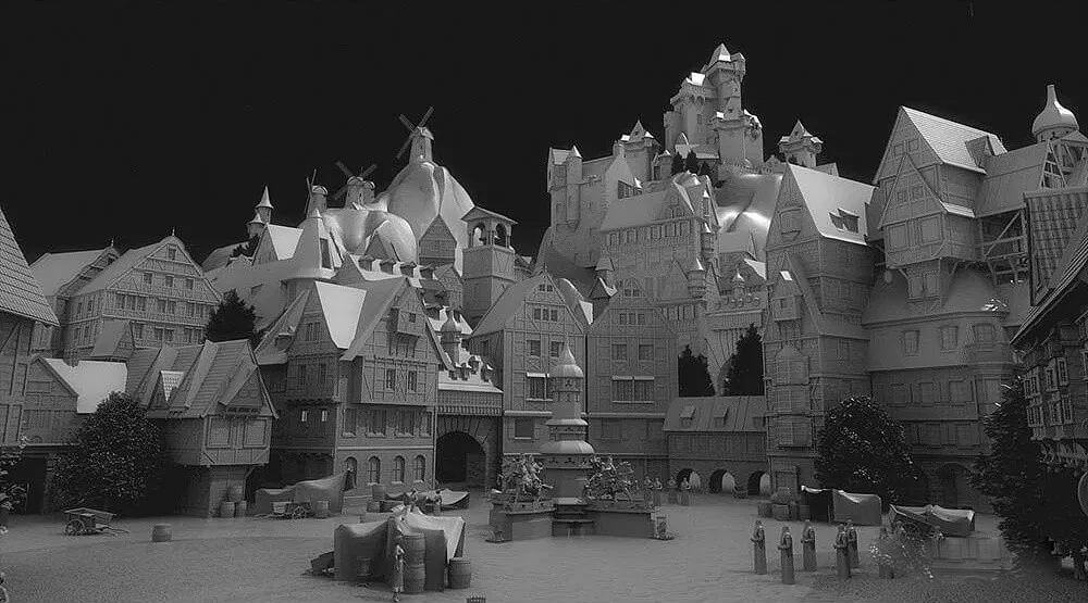 价值上千美元的国外电影史诗级3D场景模型，这逼格太高了！