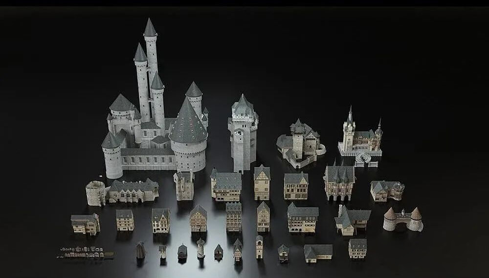 价值上千美元的国外电影史诗级3D场景模型，这逼格太高了！