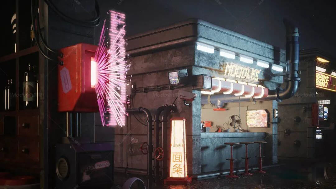 价值上千美元的国外电影史诗级3D场景模型，这逼格太高了！