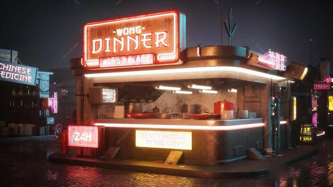 价值上千美元的国外电影史诗级3D场景模型，这逼格太高了！