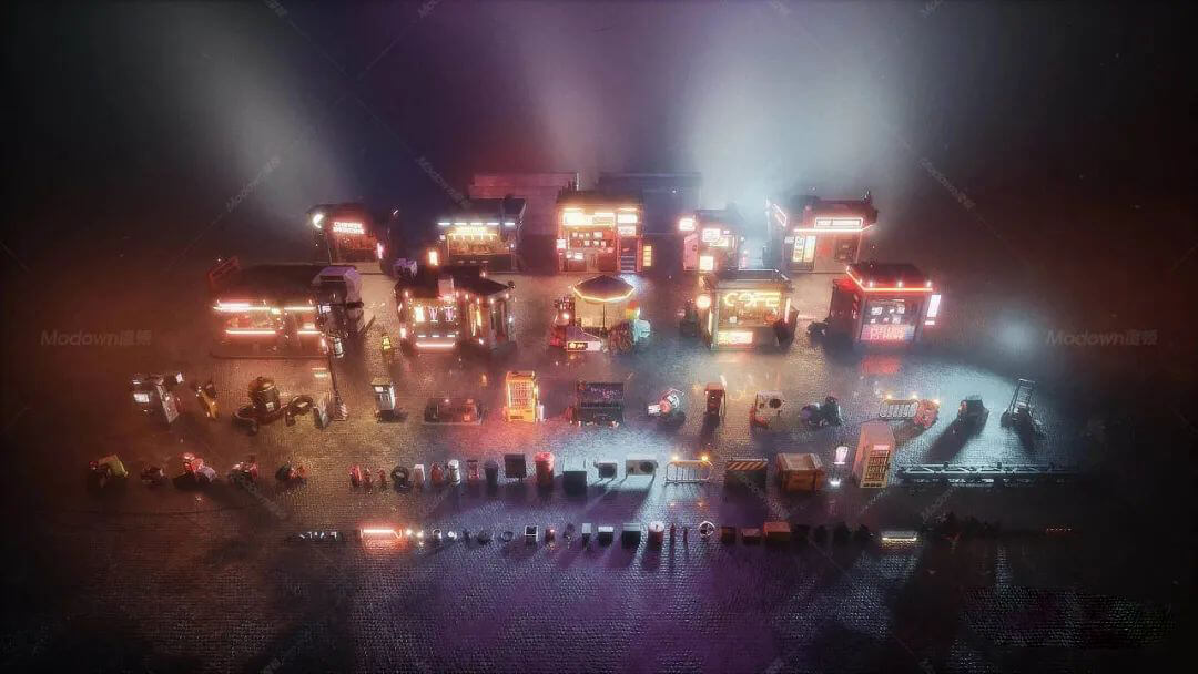 价值上千美元的国外电影史诗级3D场景模型，这逼格太高了！