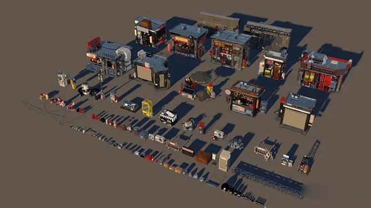 价值上千美元的国外电影史诗级3D场景模型，这逼格太高了！