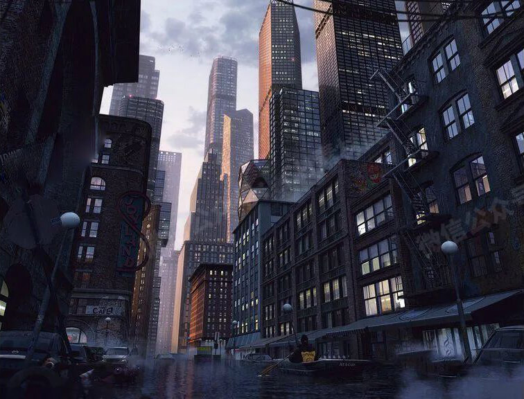 价值上千美元的国外电影史诗级3D场景模型，这逼格太高了！