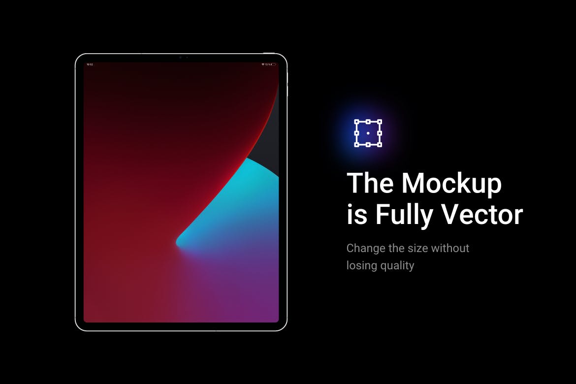 iPad Pro APP UI样机展示素材模型