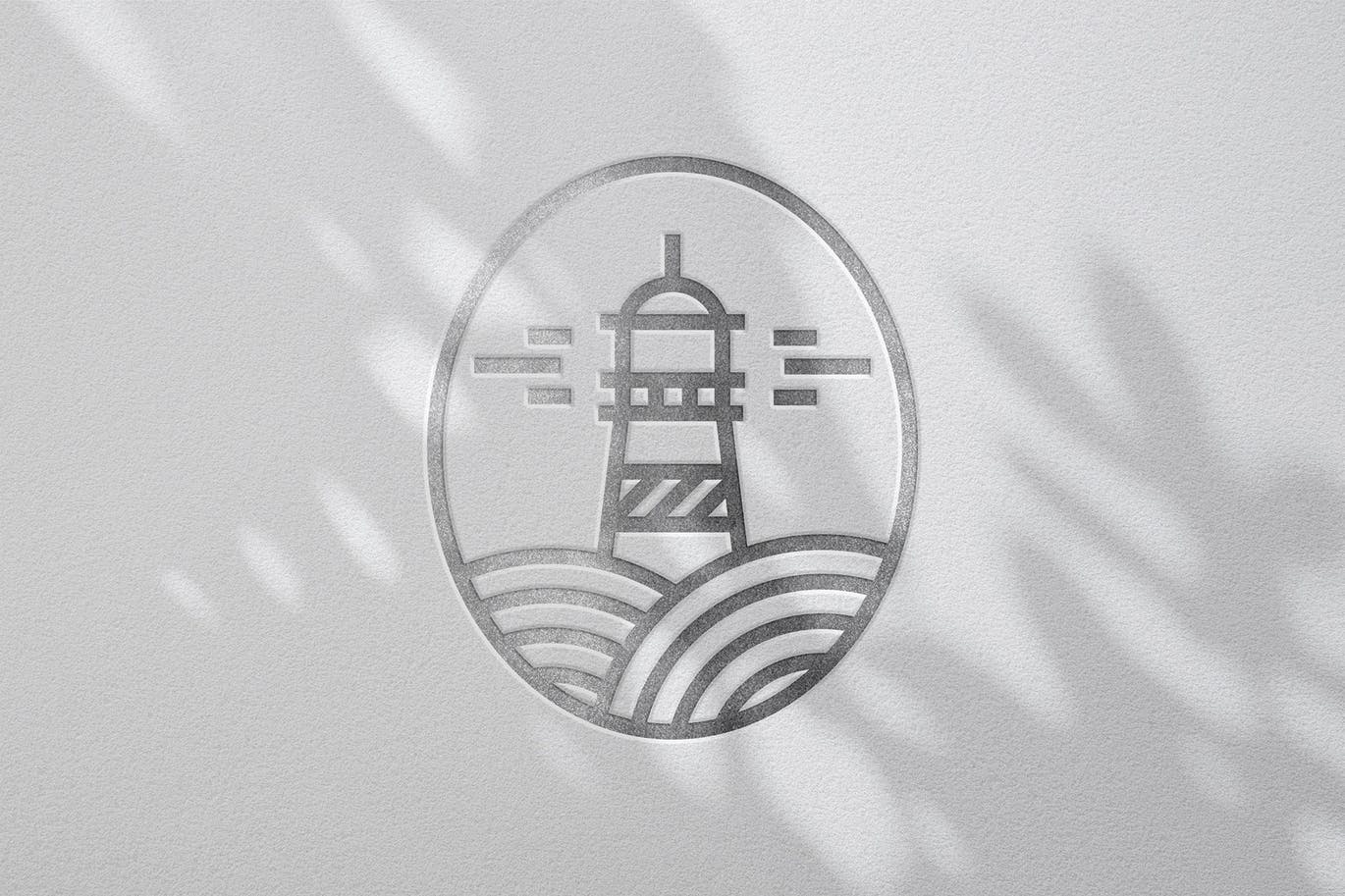 高品质黄金白银logo标志VI样机PSD展示素材库