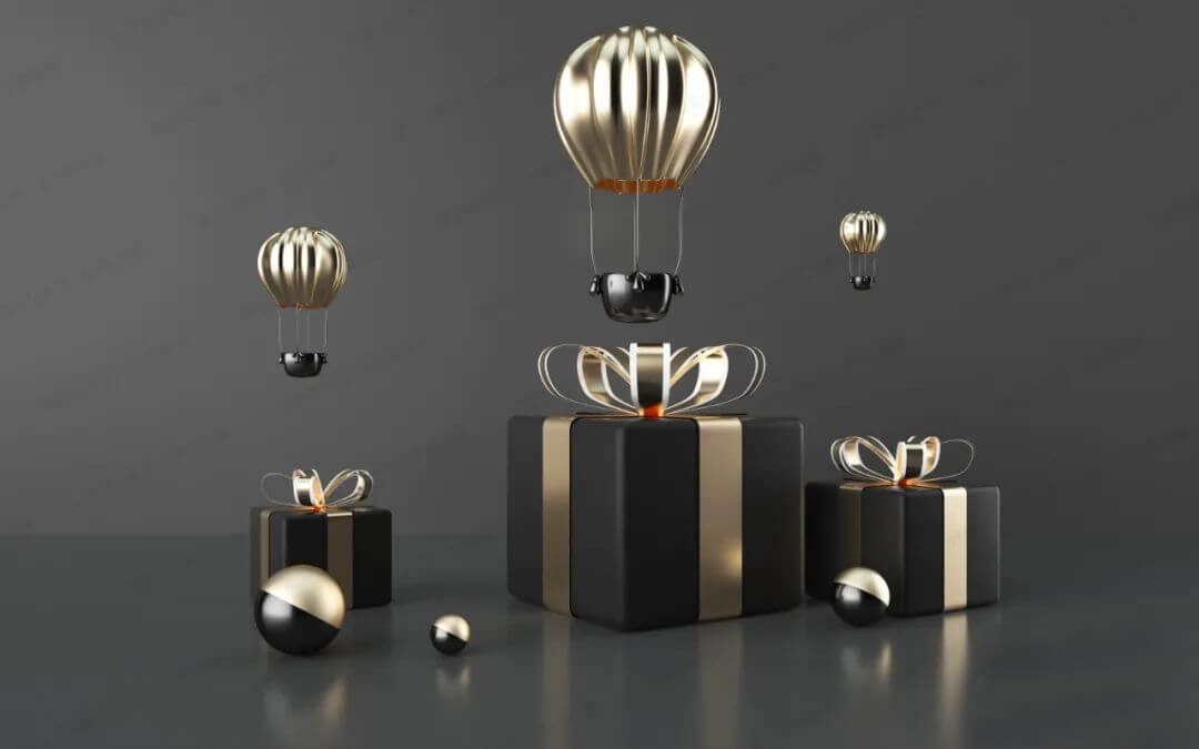 有了这些C4D素材，做电商或视觉设计再也不怕了！