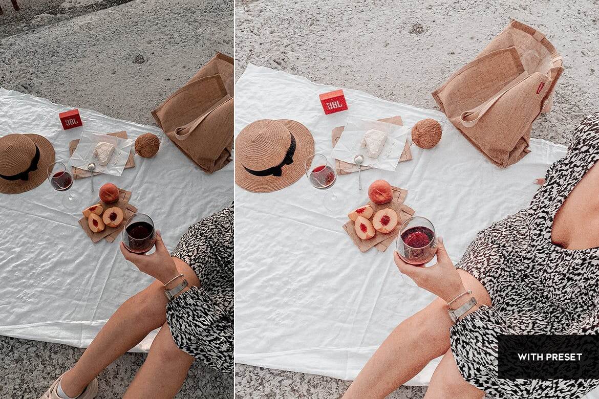 一组高端清新时尚的lightroom美白滤镜