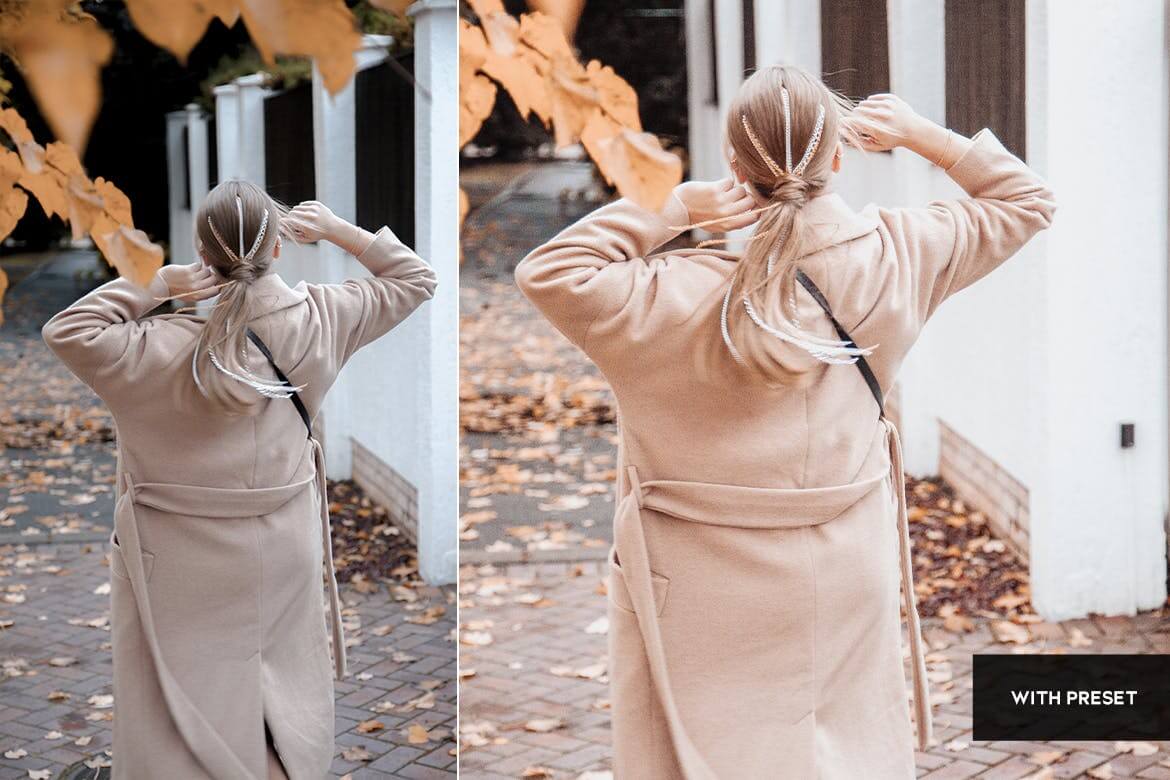 一组高端清新时尚的lightroom美白滤镜