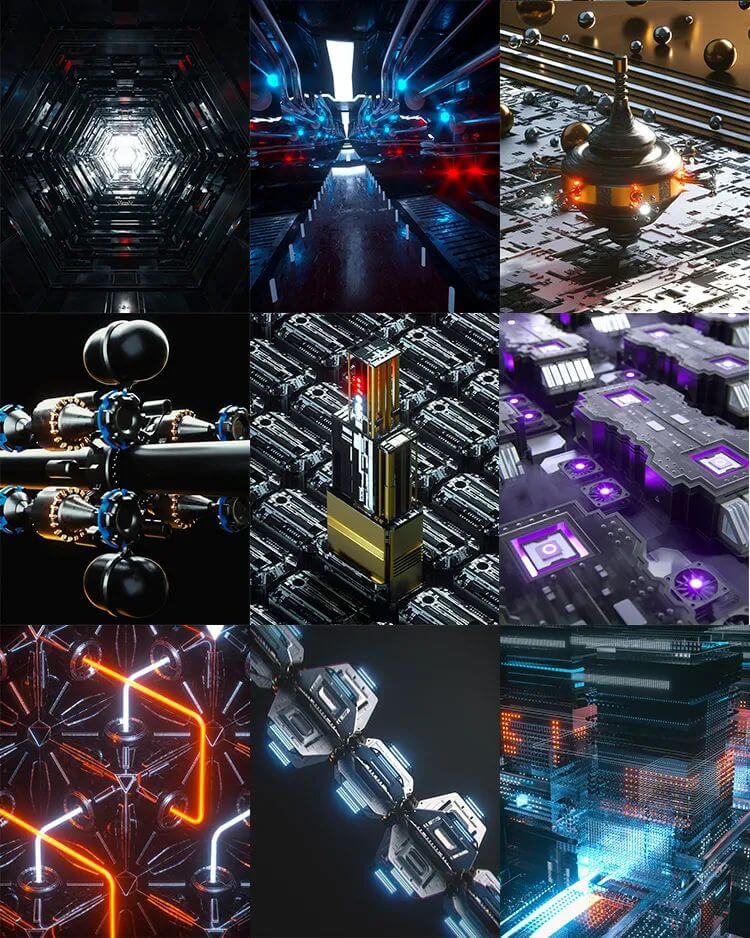 2020年12月最新收集高品质C4D工程模型，帮你打开建模的世界！！