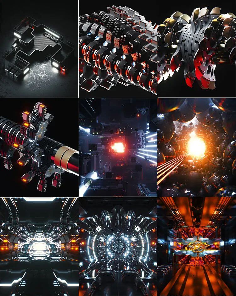 2020年12月最新收集高品质C4D工程模型，帮你打开建模的世界！！