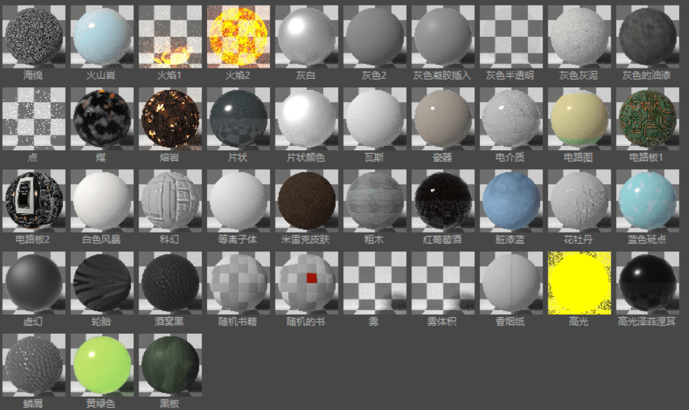 OC渲染器福音！10G史诗级中文材质合集让你作品更逼真！