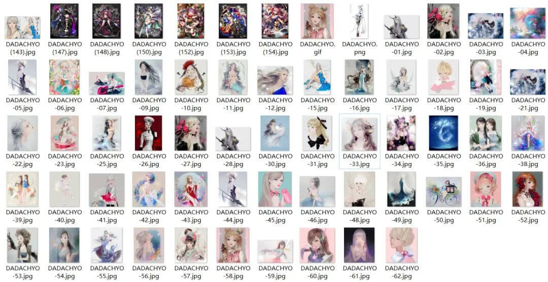 插画大神DADACHYO插画合集+教程+笔刷素材包！画风也太仙儿了吧！