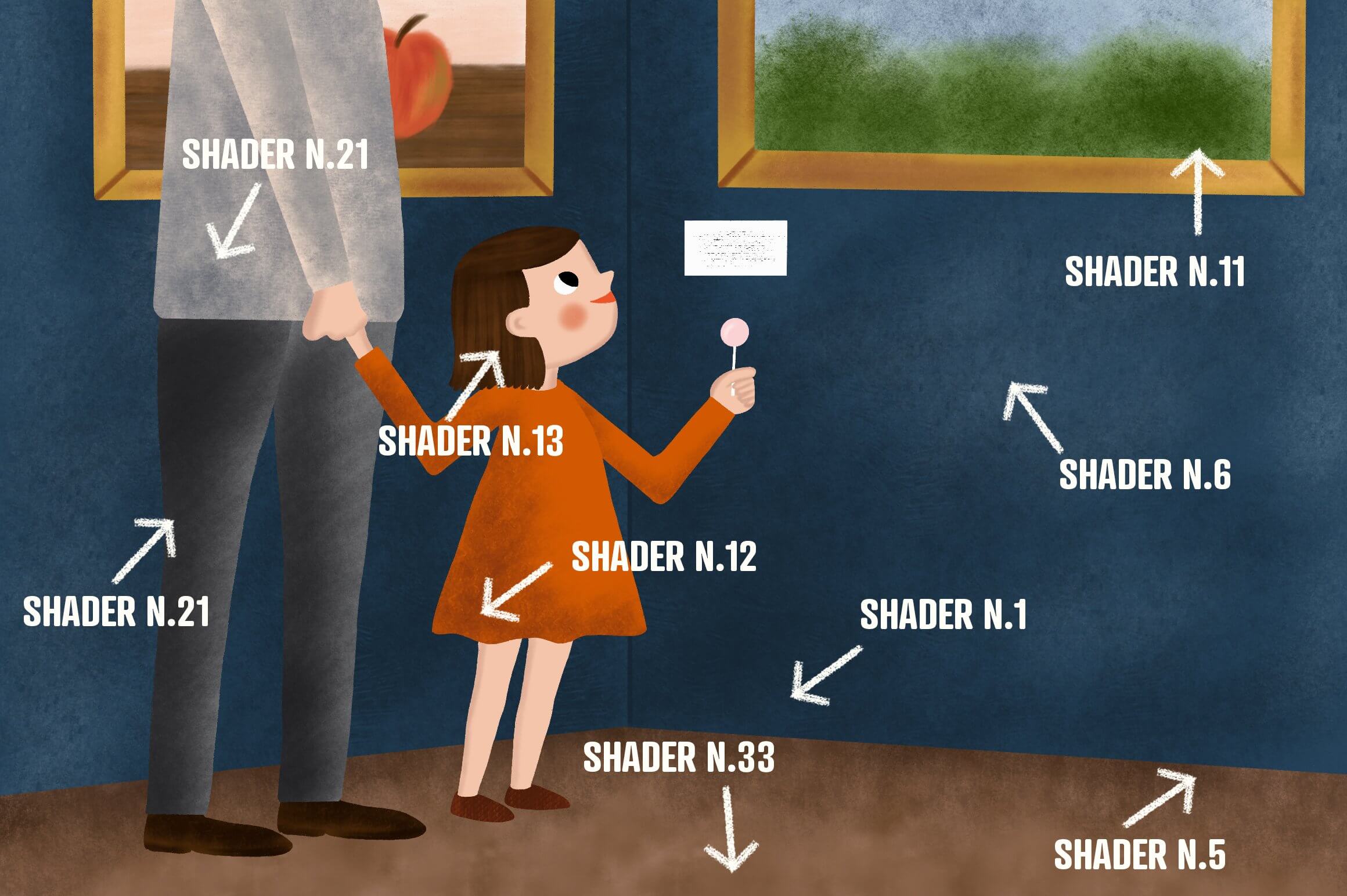 35个适合于Procreate的纹理笔刷素材