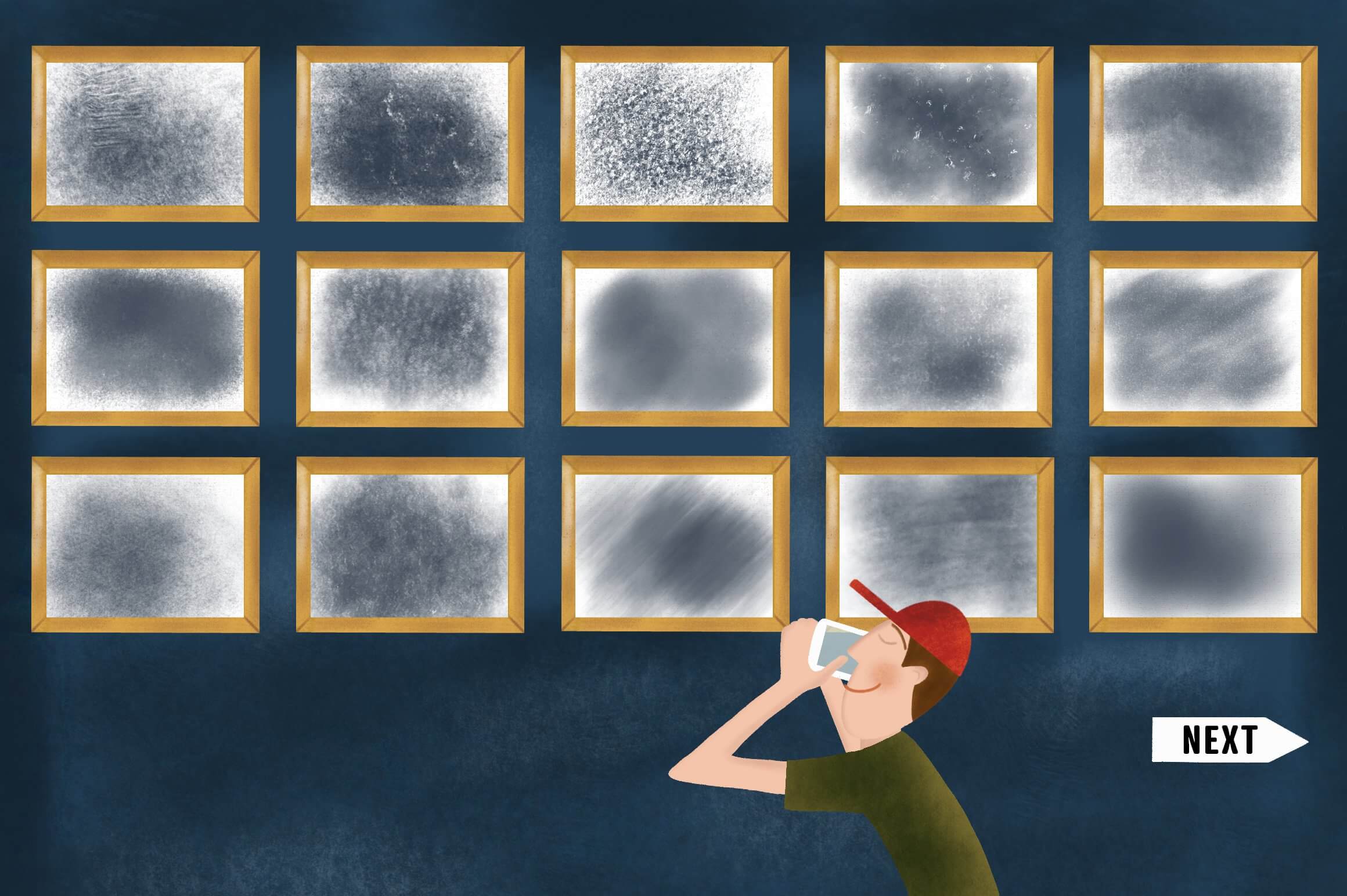 35个适合于Procreate的纹理笔刷素材