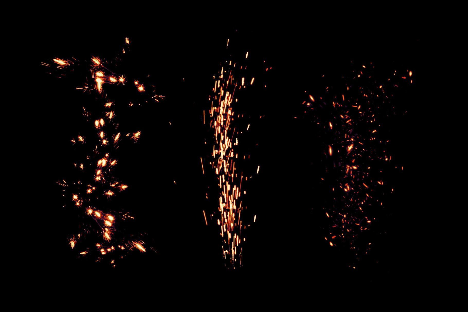 30个独特的火花特效PS笔刷素材