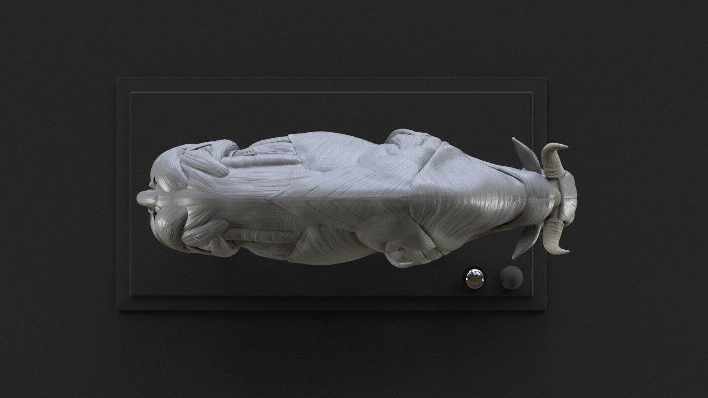 稀有的公牛C4D模型野牛3D模型动物模型素材