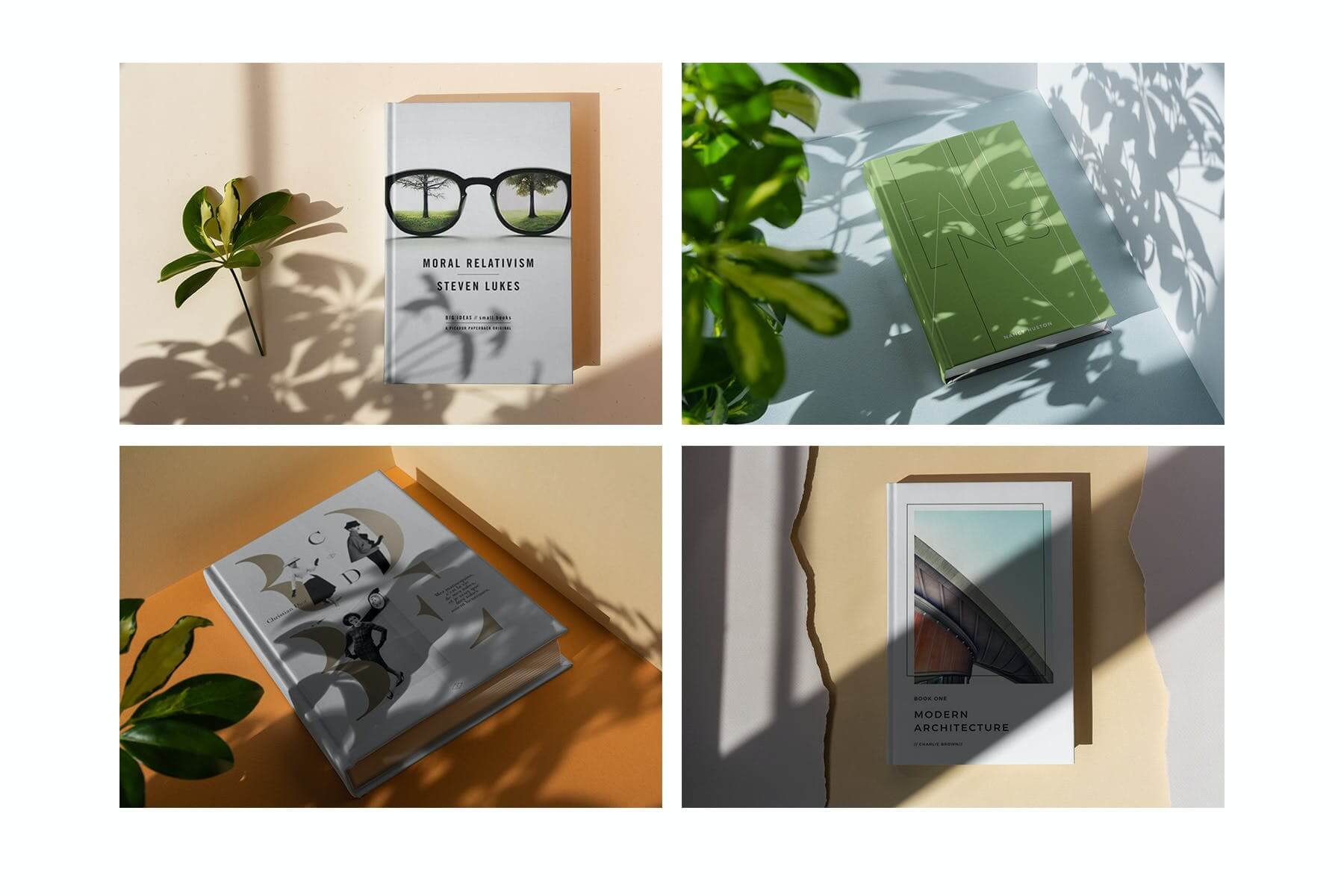 精装书与书影样机PSD素材合集