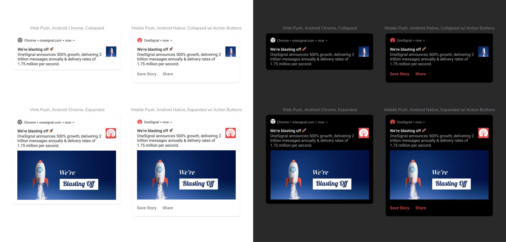 一套小众的以推送通知为主题的UI素材包