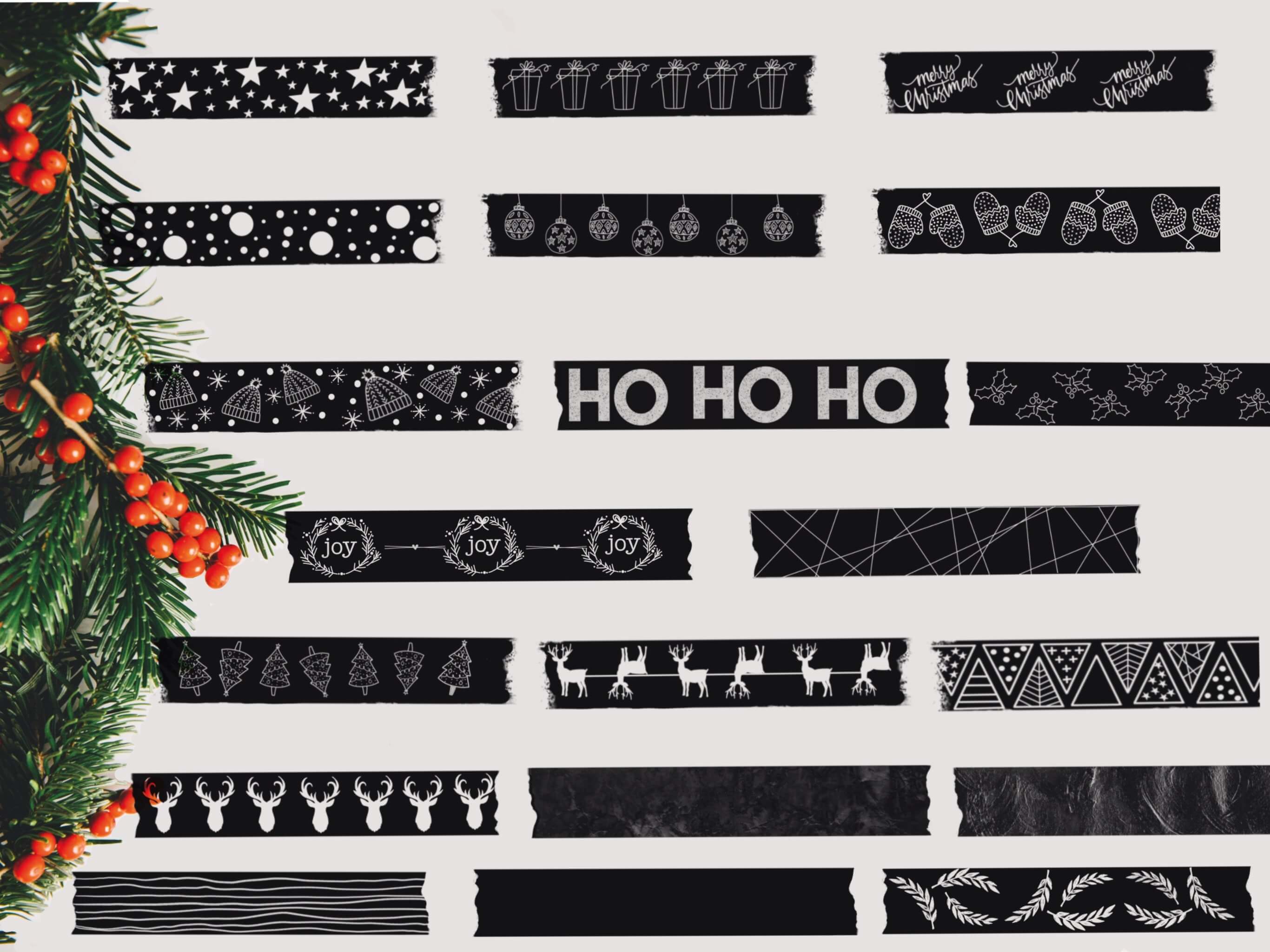 200+装饰纸胶带Procreate笔刷素材包