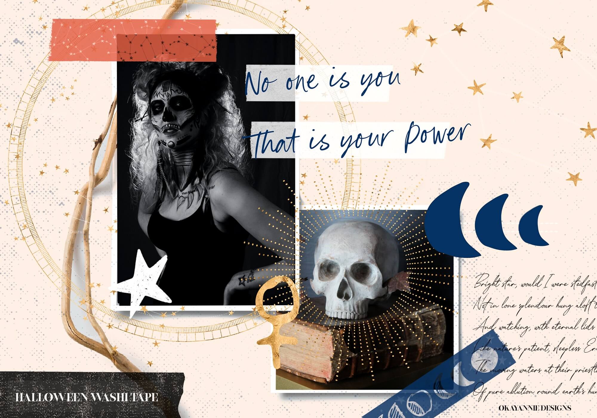 200+装饰纸胶带Procreate笔刷素材包