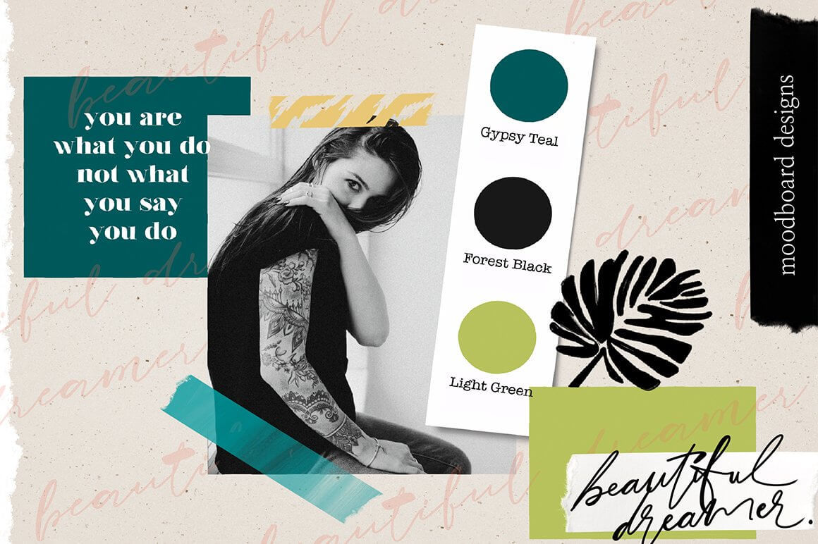 200+装饰纸胶带Procreate笔刷素材包