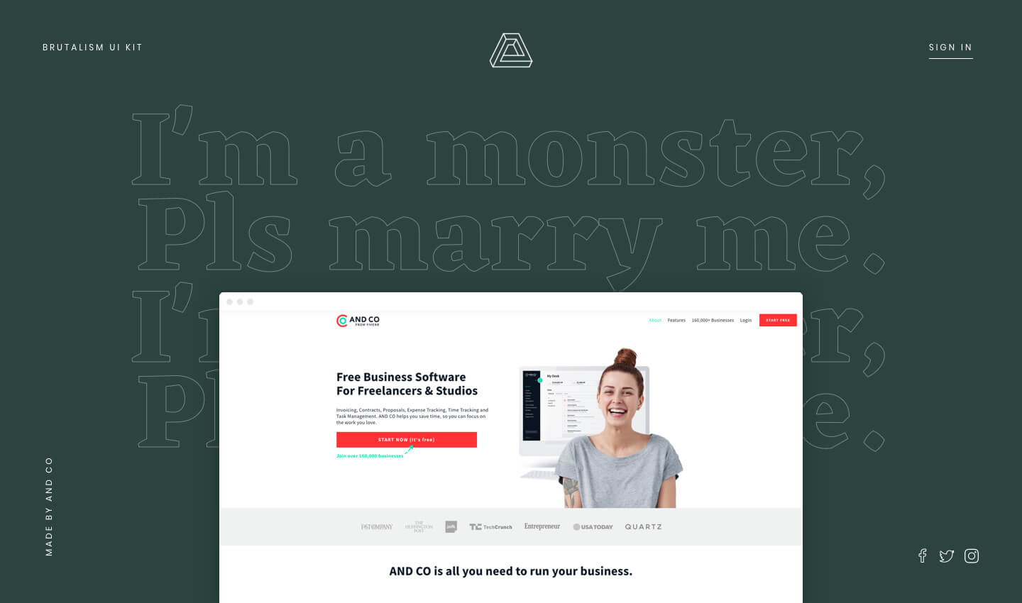 70个WEB端UI网页版式设计模板素材