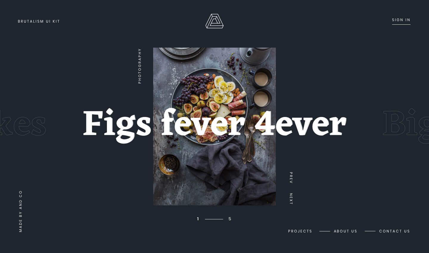 70个WEB端UI网页版式设计模板素材