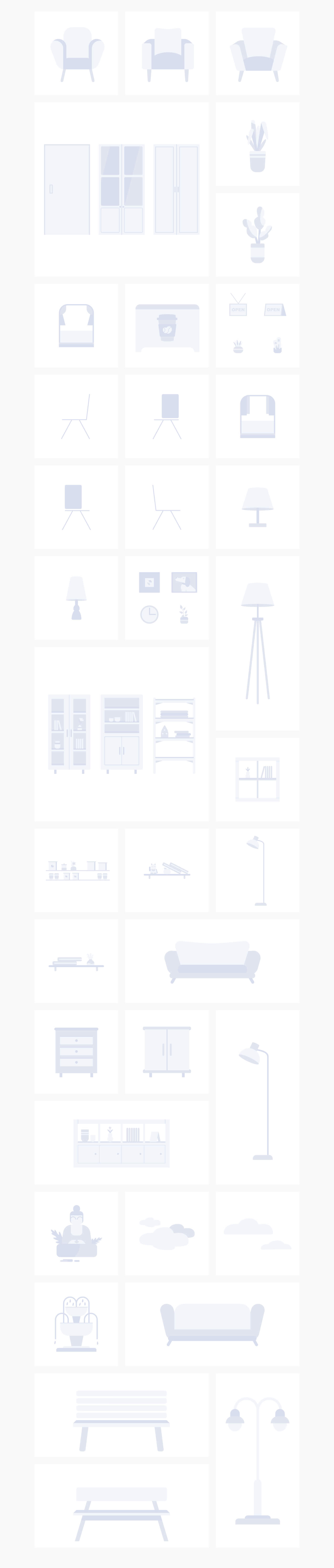 45个卡通人物角度时尚插画素材包