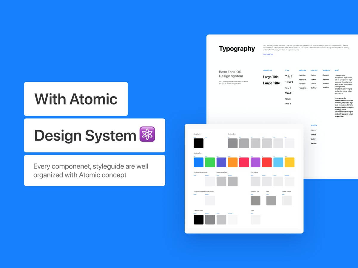 28个iOS常用的多功能 APP UI组件库（Figma格式）