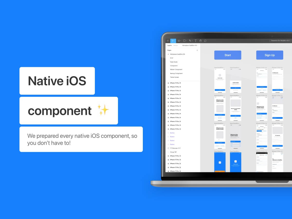 28个iOS常用的多功能 APP UI组件库（Figma格式）