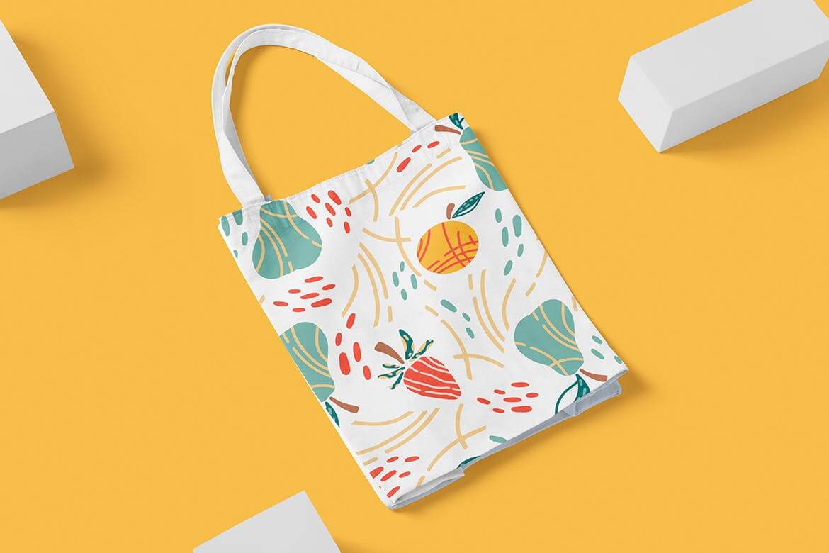 时尚高端水果矢量背景底纹纹理素材包合集