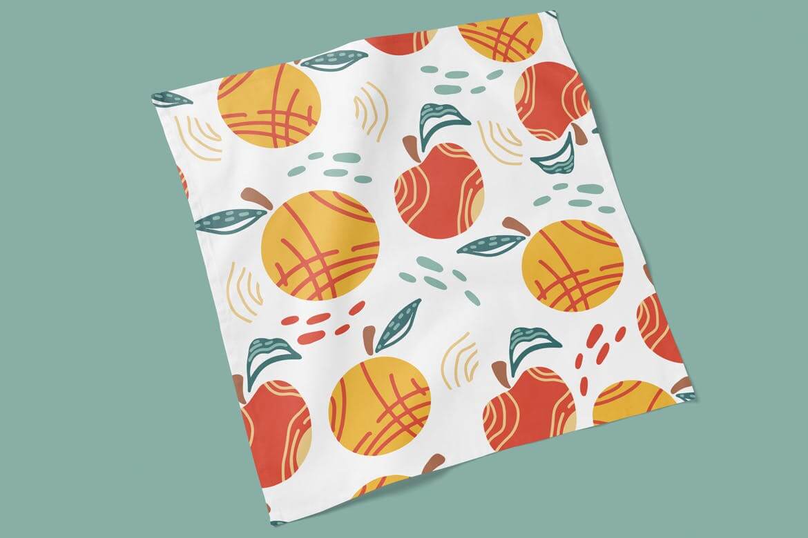 时尚高端水果矢量背景底纹纹理素材包合集