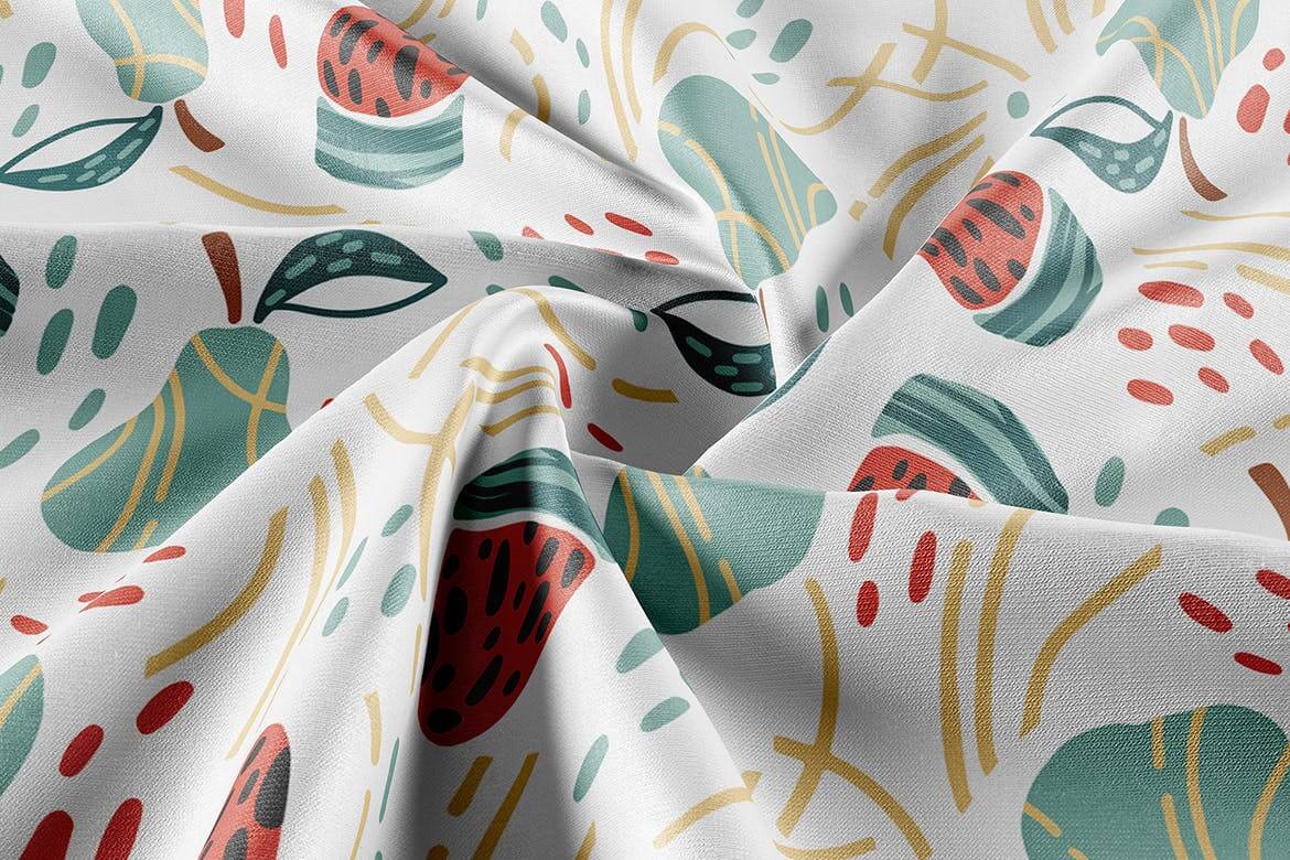 时尚高端水果矢量背景底纹纹理素材包合集