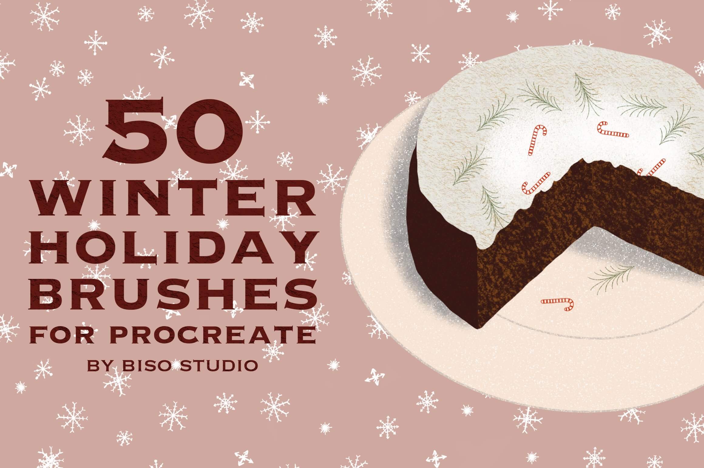 400+不同元素不同风格Procreate笔刷超级套装