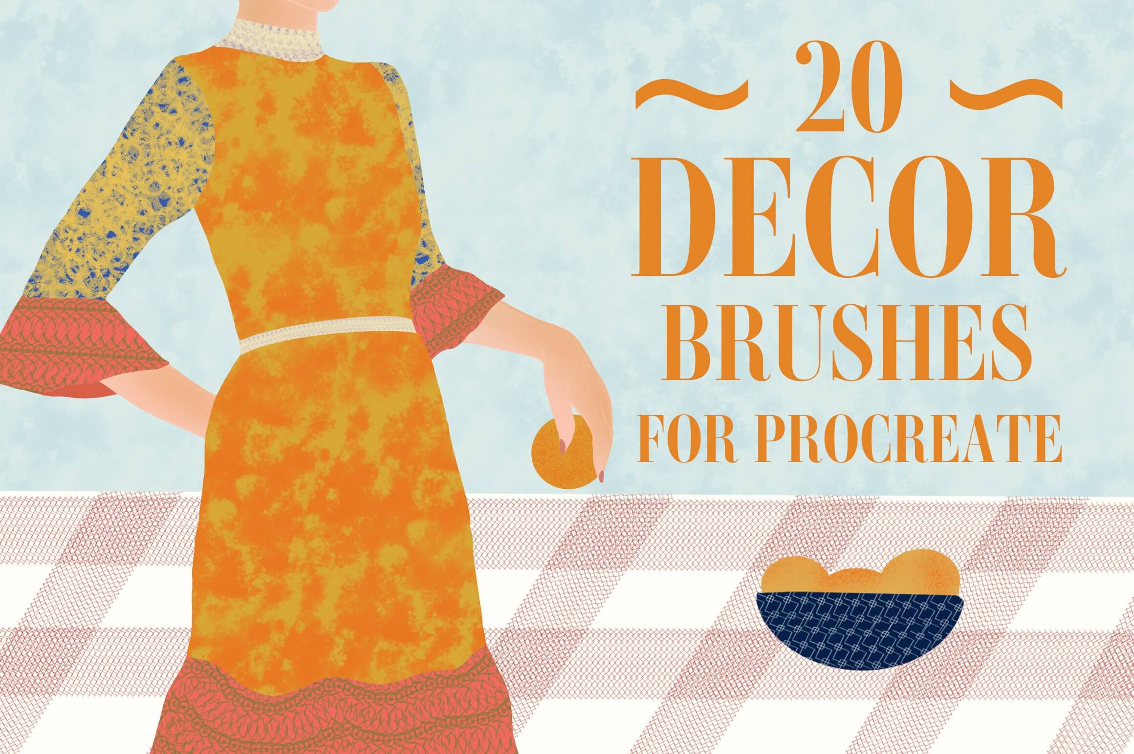 400+不同元素不同风格Procreate笔刷超级套装