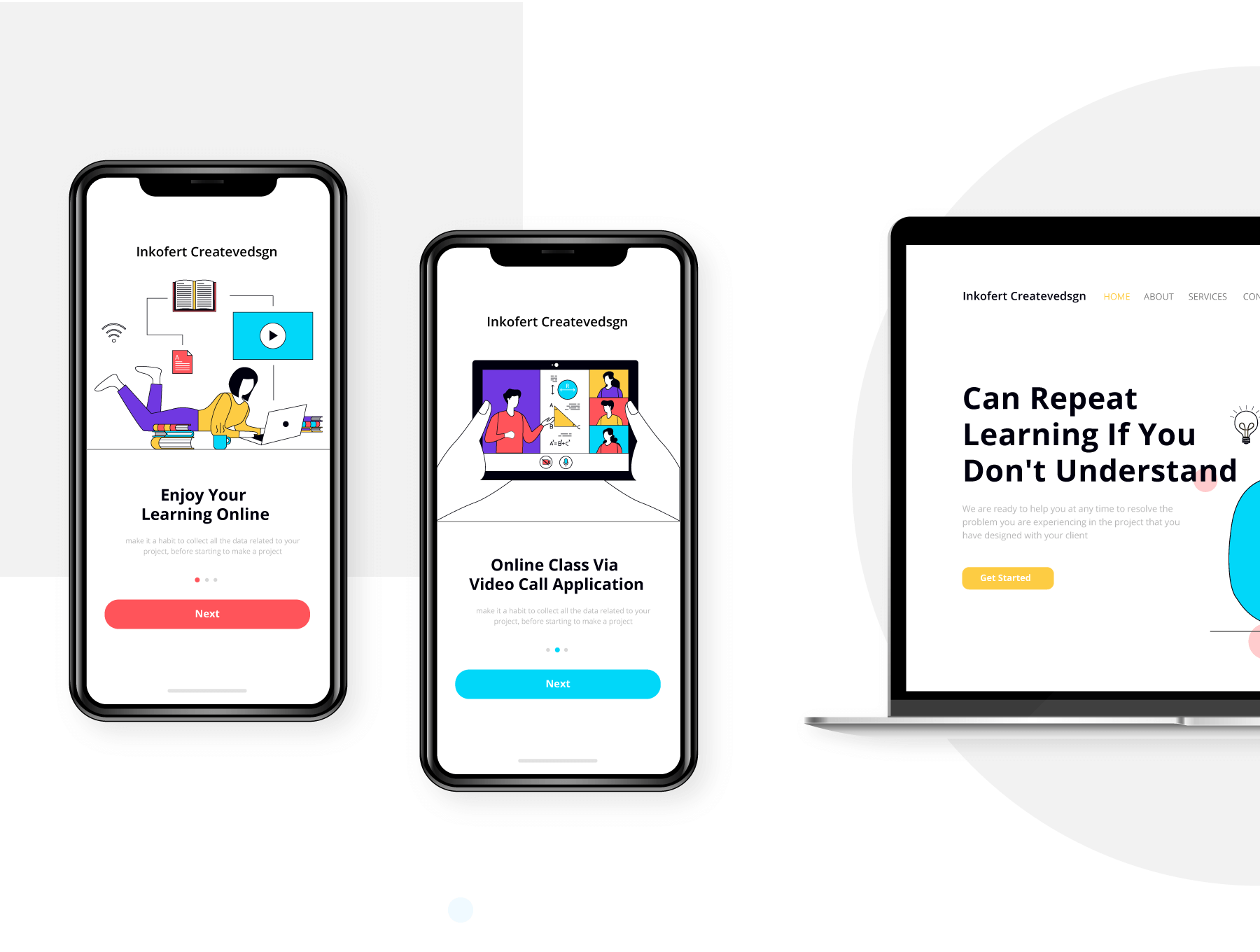 9个在线教育插画风格素材包