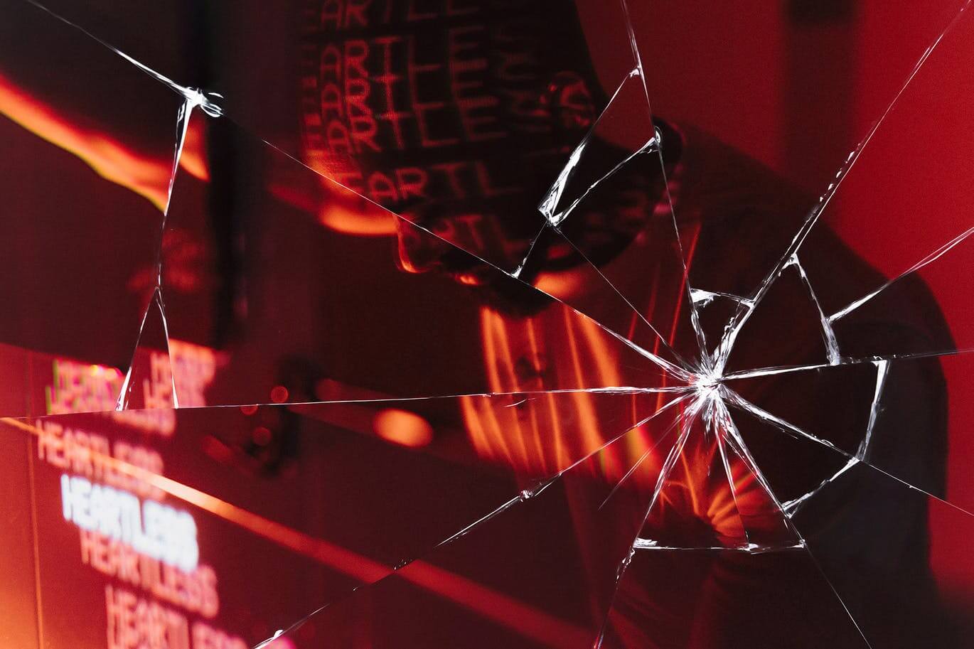 破碎玻璃效果Photoshop智能图层样式