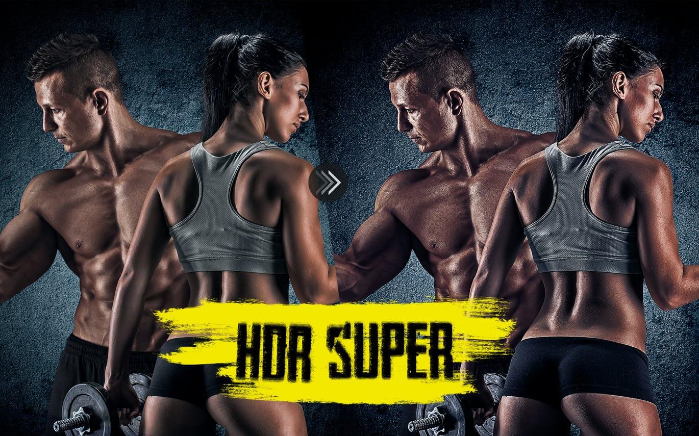 一个非常好用的HDR高动态PS动作调色预设