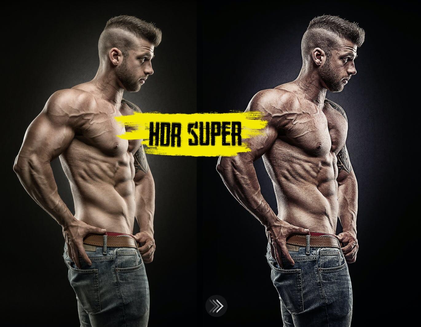 一个非常好用的HDR高动态PS动作调色预设