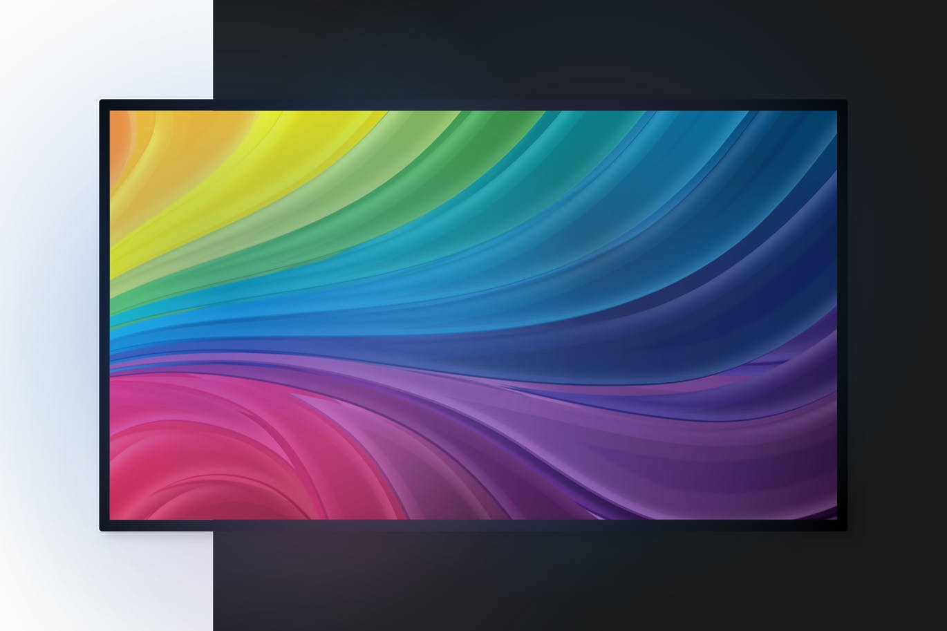 3个不同场景的电视和Apple TV UI样机PSD展示素材