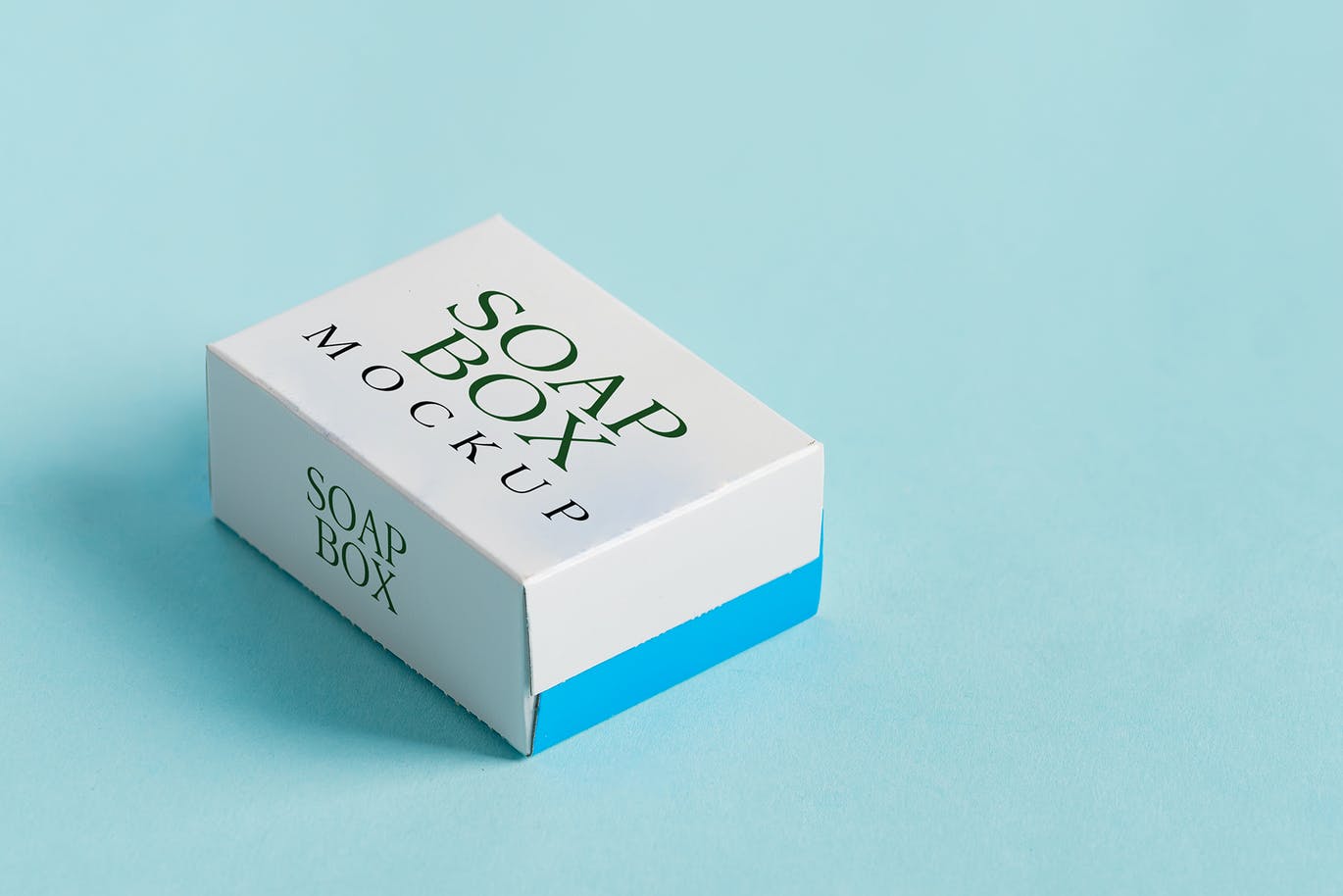 高端逼真肥皂香皂包装设计VI样机PSD素材