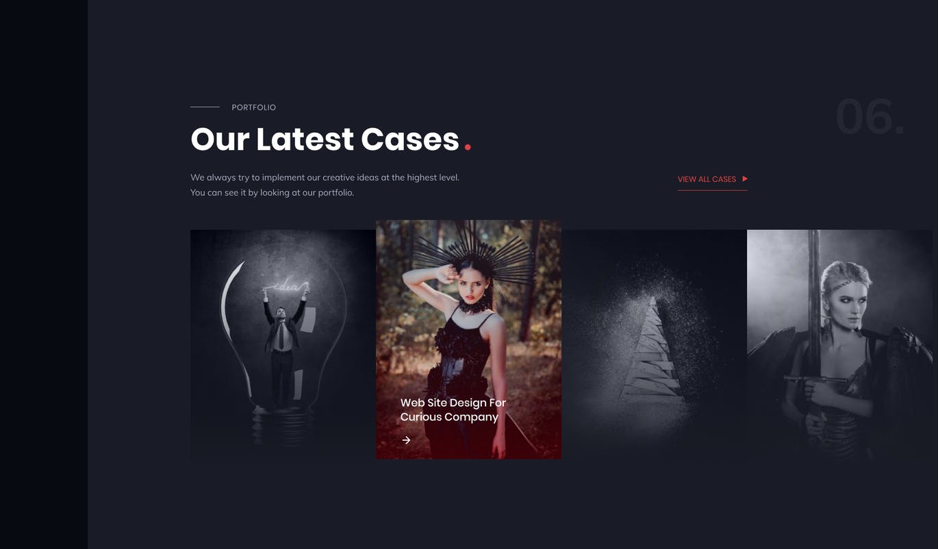超高品质黑色高端多用途官网设计WEB UI KITS(Figma)