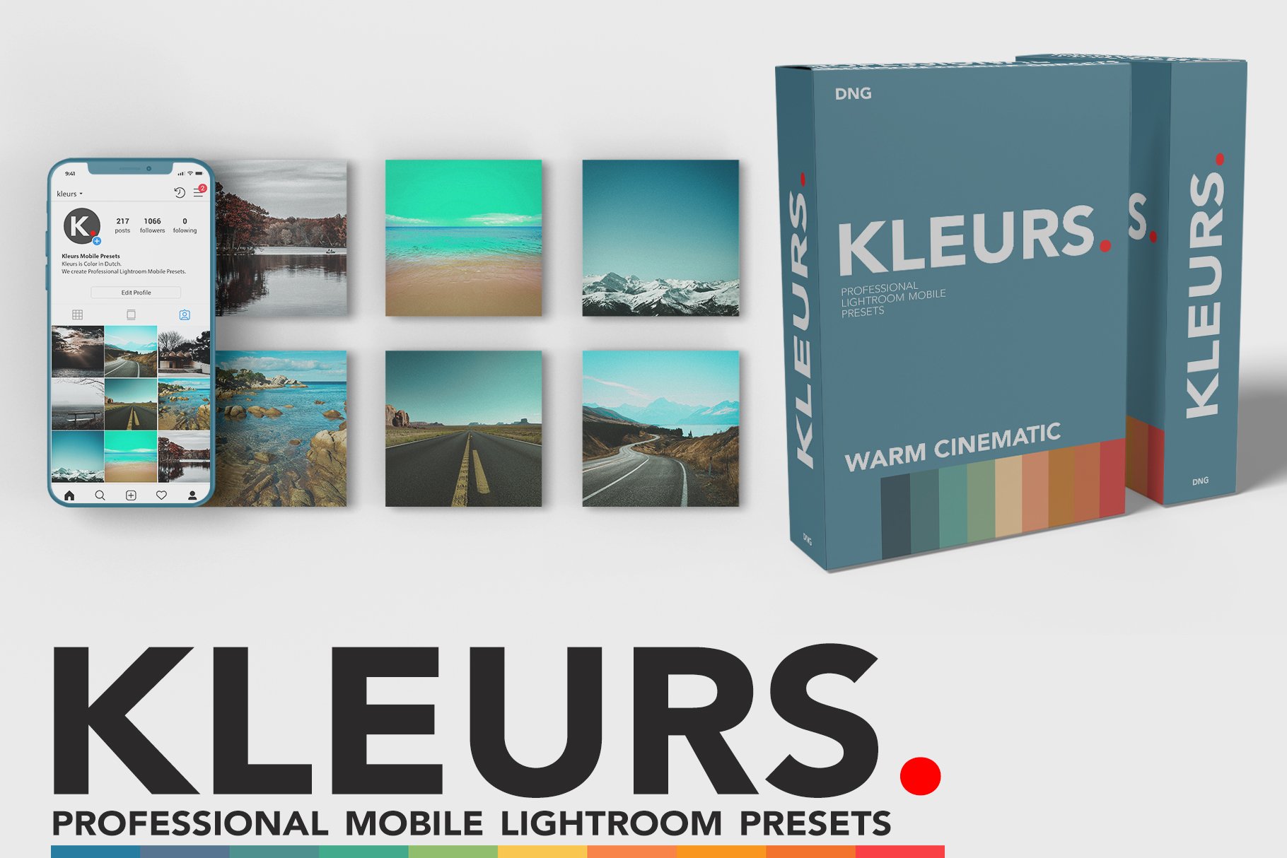 一组暖色调照片滤镜手机预设素材（DNG）